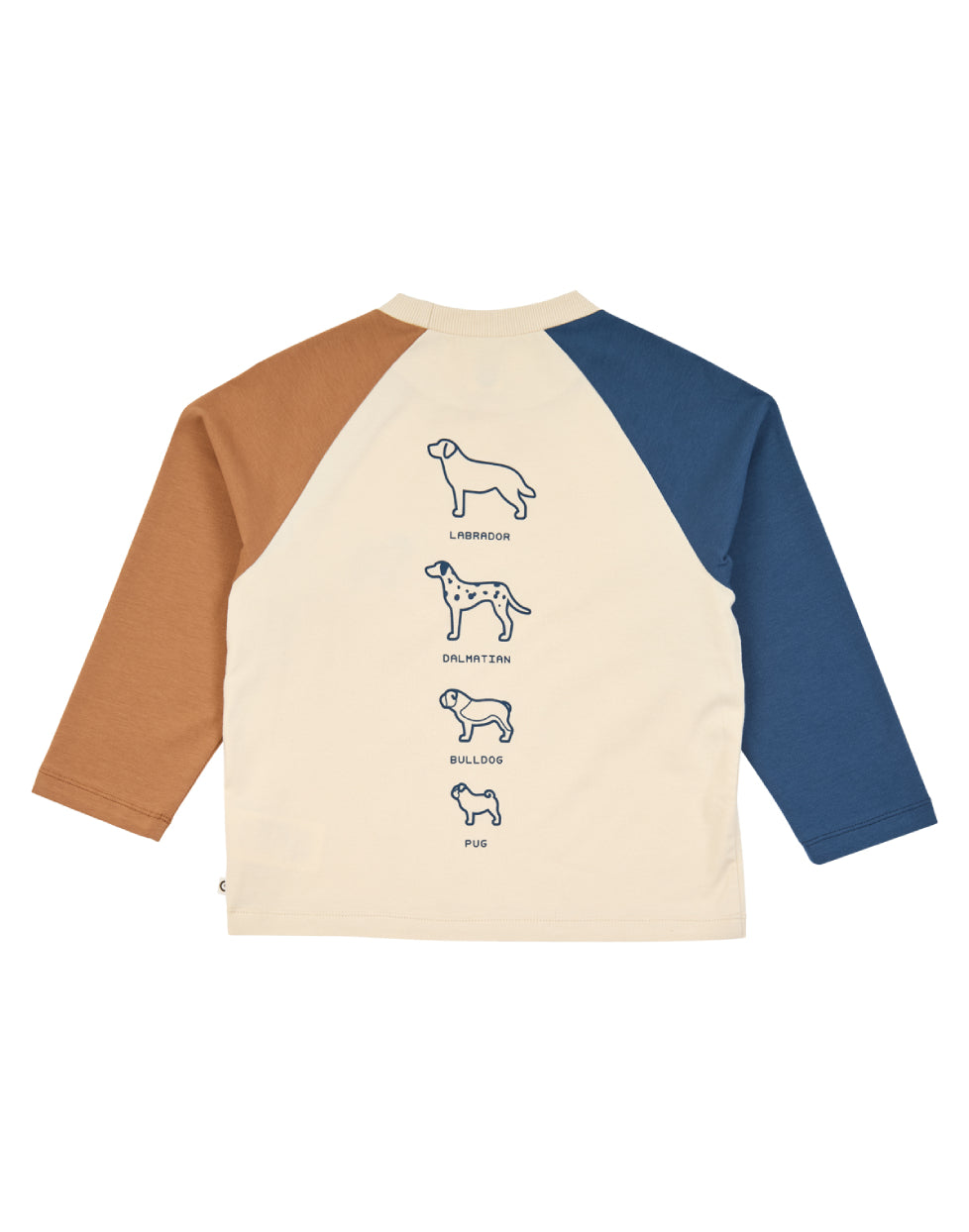 Bluză Dogs cu mânecă lungă din bumbac organic