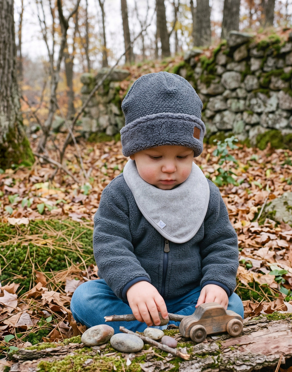 Fular tip bandana din fleece de bumbac