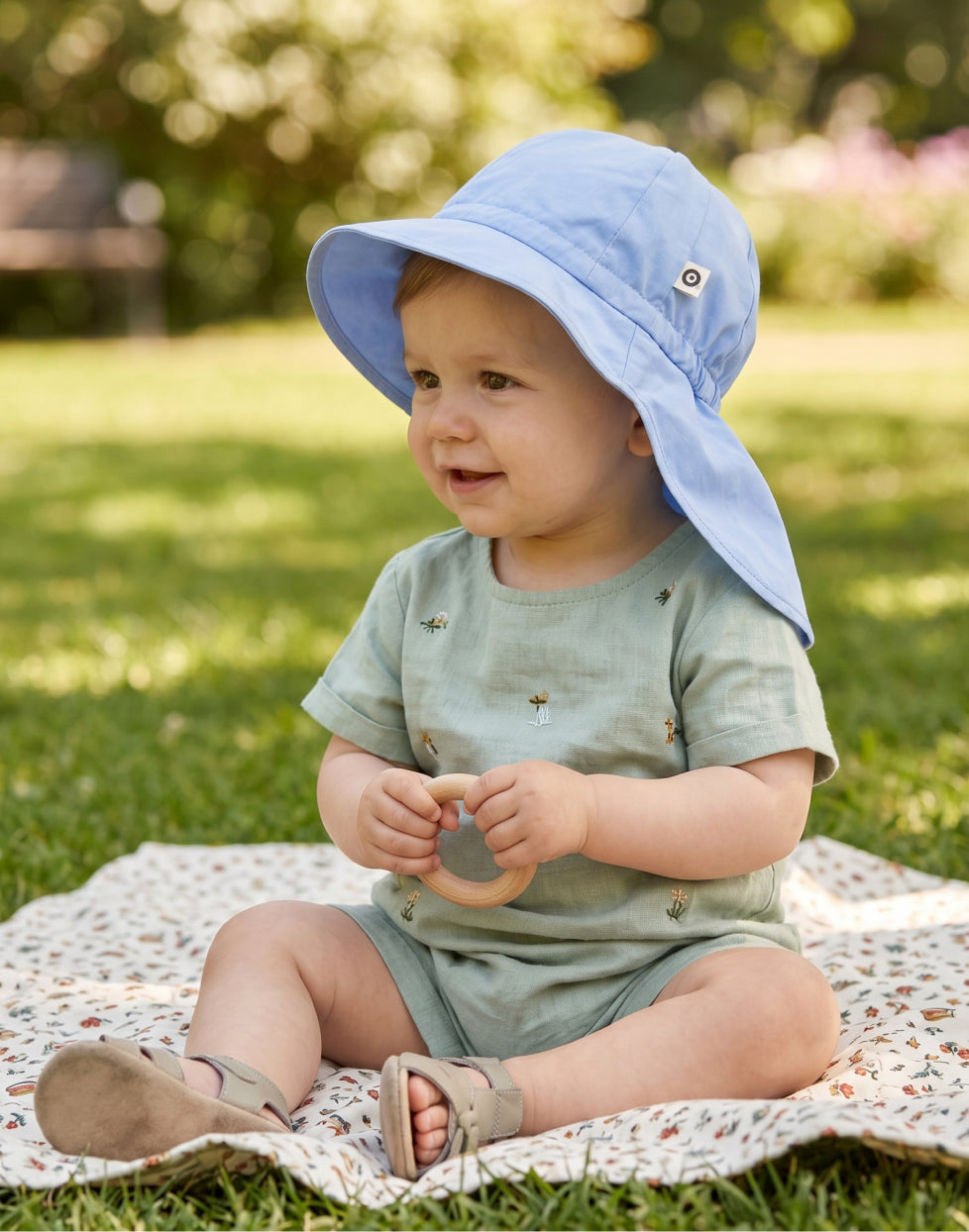 Pălărie de vară Poplin din bumbac organic
