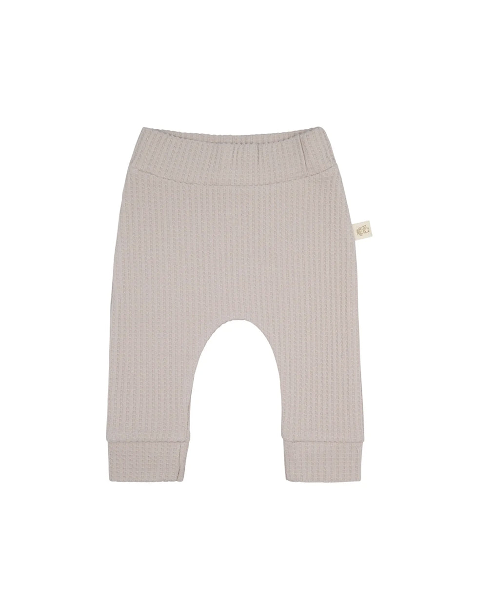 Pantaloni din bumbac waffle