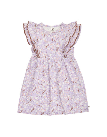 Rochie de vară Prairie cu imprimeu din bumbac organic