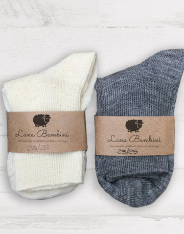 Șosete Pia din lână și bumbac organic